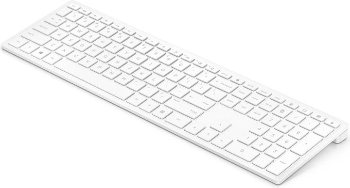 HP Wht Pav Wl Keyboard 600 (Eng. Int., Kabellos)
