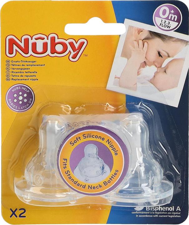 Actual product image Nuby 3 - Level nutritional teat