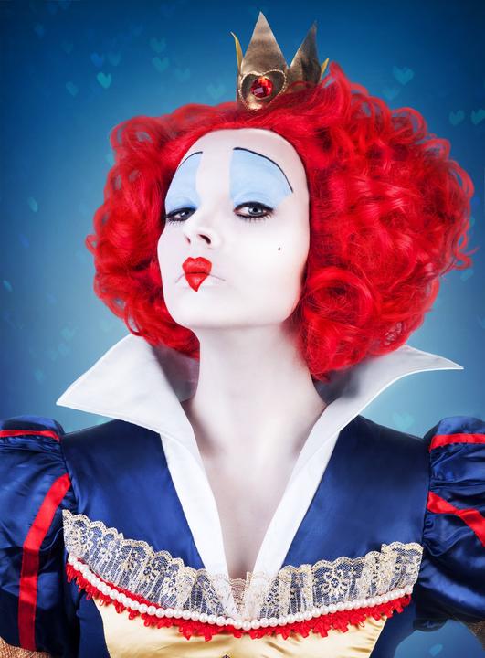 Produktbild Maskworld aqua make-up rot Mohn Wasserschminke