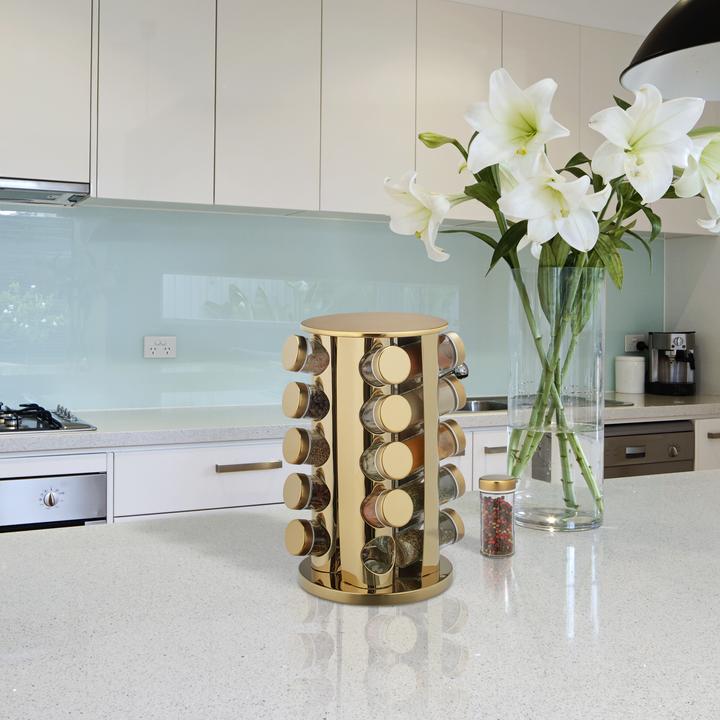 Actual product image Relaxdays 21 pcs. spice rack