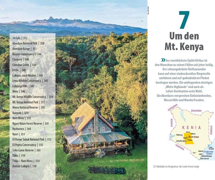 Produktbild Reiseführer Kenia (Deutsch, Isabelle Graedel, Werner Zeppenfeld, 2025)