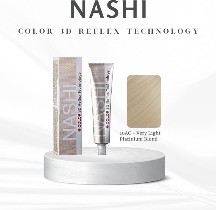Produktbild Nashi Color 3D Reflex Technology Haarfarbe (Sehr helles Platinblond)