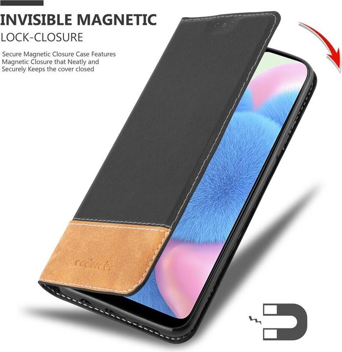 Produktbild Cadorabo X-Wallet Kunstlederkombi Hülle (Samsung Galaxy A30s, Samsung Galaxy A50s)