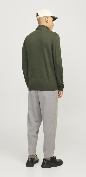 Produktbild Jack & Jones Einfarbig Strickpullover mit Halber Reissverschluss Strickpullover mit Halber Reissverschluss (S)