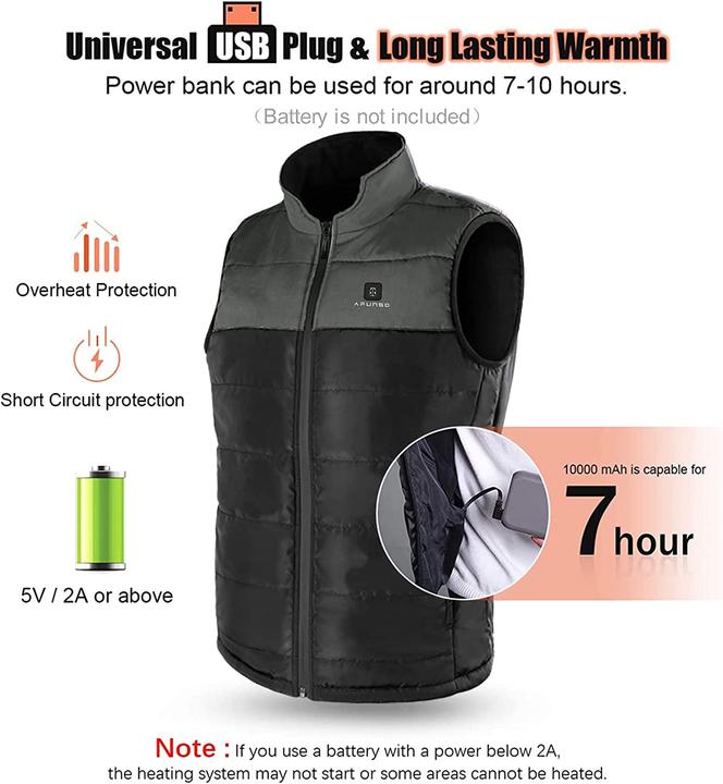 Produktbild Afunso Beheizte Weste (L)