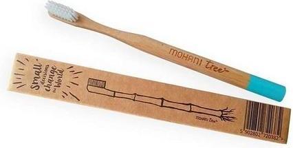 Produktbild Mohani Bamboo Turquoise Soft Toothbrush (Weich)