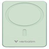 Produktbild Verbatim Charge 'n' Go Essentials Power Bank Magnetic Wireless 10000mAh Green (10000 mAh, 35 W, 37 Wh)