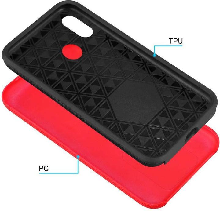 Image du produit Cadorabo Couverture triangulaire hybride (Huawei Nova 3E)