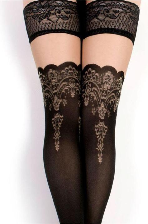 Actual product image Ballerina's Secret Fantasy Hold Ups Stockings (S/M) (M, S)