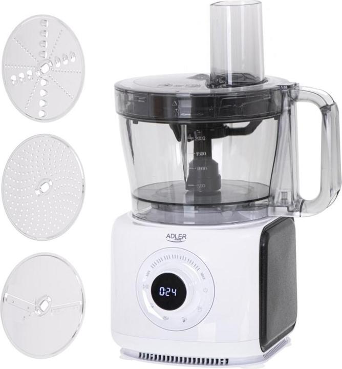 Produktbild Adler AD 4224 food processor Black, White (1000 W)