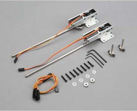 Actual product image E-Flite Retractable landing gear electric 60-120 Size 85° 2-leg