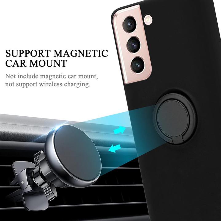 Immagine prodotto Cadorabo Custodia in silicone TPU Liquid Ring Cover (Samsung Galaxy S21 5G)
