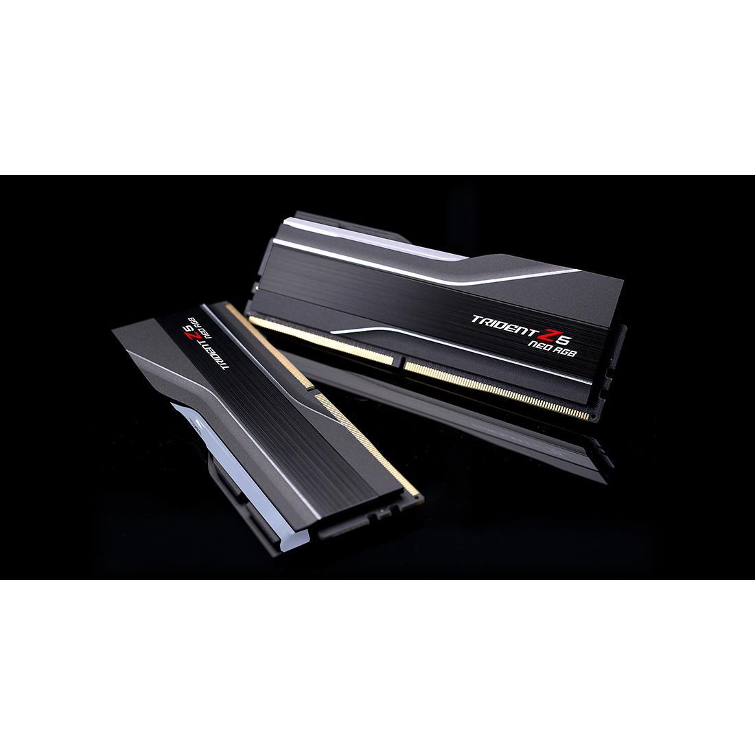 Thumbnail - G.Skill Trident Z5 Neo RGB (2 x 16GB, 7200 MHz, DDR5-RAM, DIMM), RAM, Schwarz