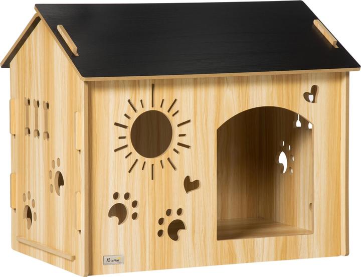 PawHut Dog kennel with ventilation openings (Dog kennel)