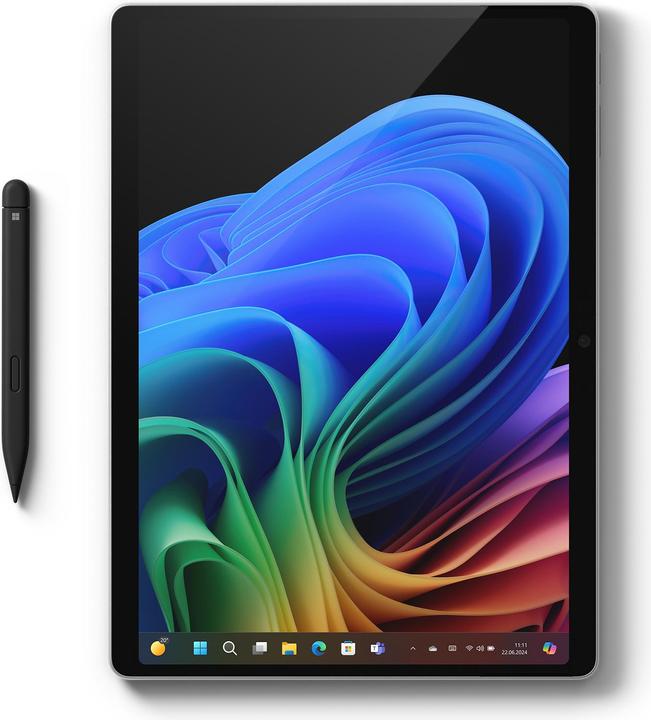 Produktbild Microsoft Surface Pro – Copilot+ PC (mit Netzteil) – 11. Edition (13", Snapdragon X Plus X1P-64-100, 16 GB, 512 GB, Ohne Tastaturlayout)