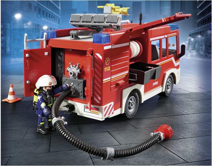 Productafbeelding Playmobil Gepantserd brandweervoertuig (9464, Playmobil Stad Actie)