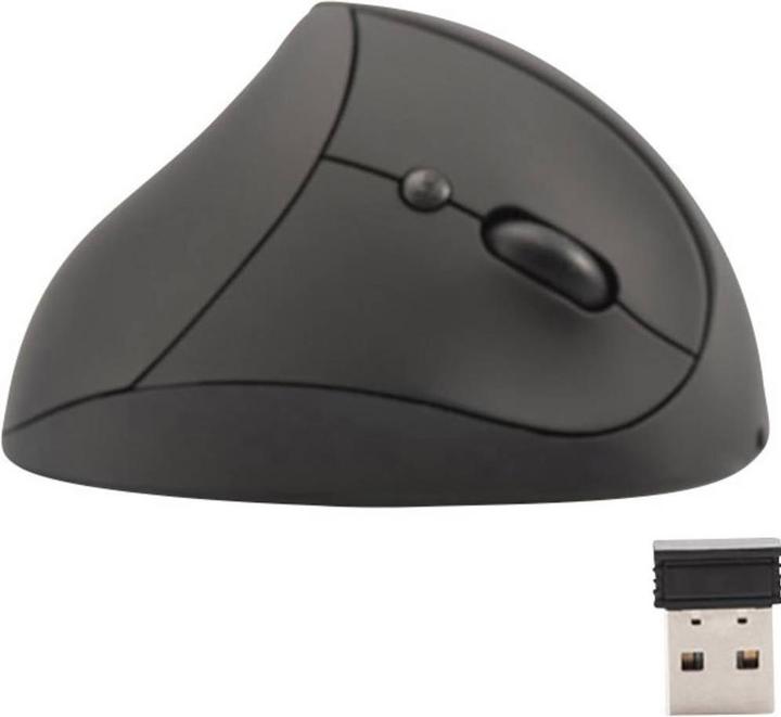Actual product image Digitus Ergonomic vertical wireless 6 buttons 1600 dpi black (Wireless)