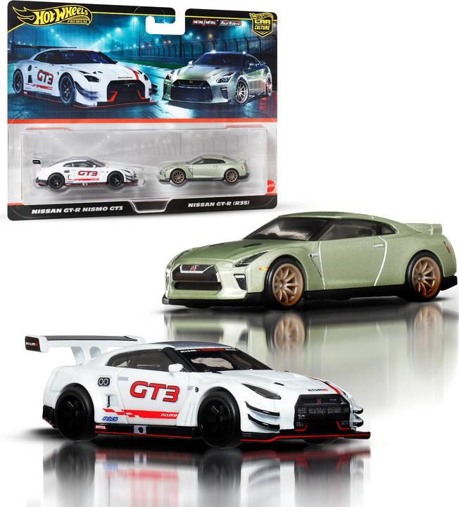 Actual product image Hot Wheels 2-Pack - Nissan GTR