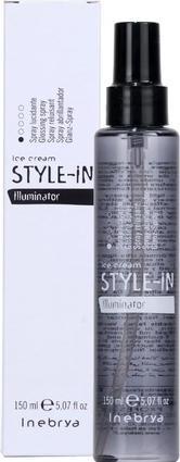 Produktbild Inebrya Style-In Illuminator Glossing Spray - Sprej pro dodÃ¡nÃ­ lesku vlasÅ¯m (150 ml)