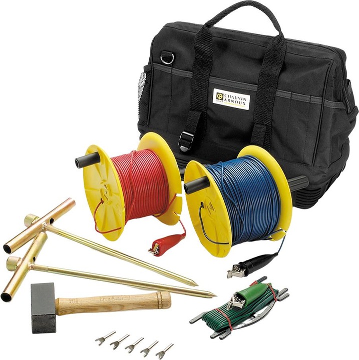 Actual product image Chauvin Arnoux P01102022 Accessory set for earth measurements 1pc. (Adapter)