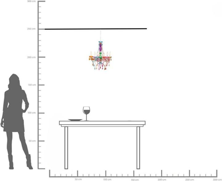 Produktbild Kare Design Starlight Rainbow 6-Arm (E14)