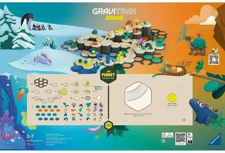Actual product image Ravensburger GraviTrax Junior Starter Set XXL Planet