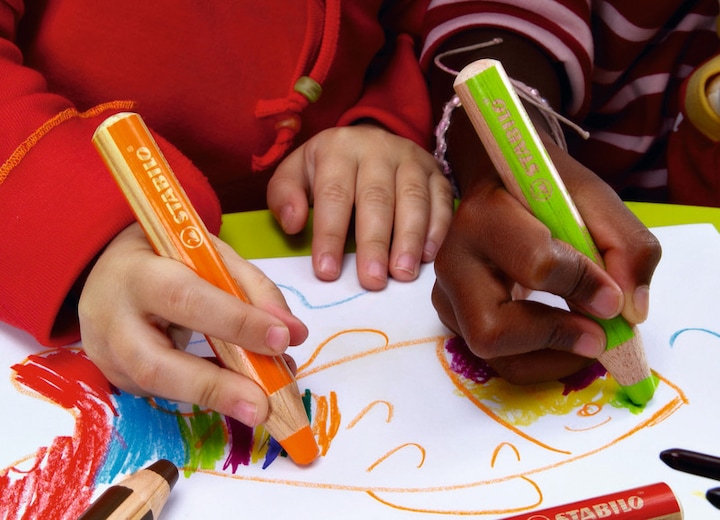 Produktbild STABILO woody 3 in 1 Buntstift mit Spitzer und Pinsel (Pastellfarben, 18 x)