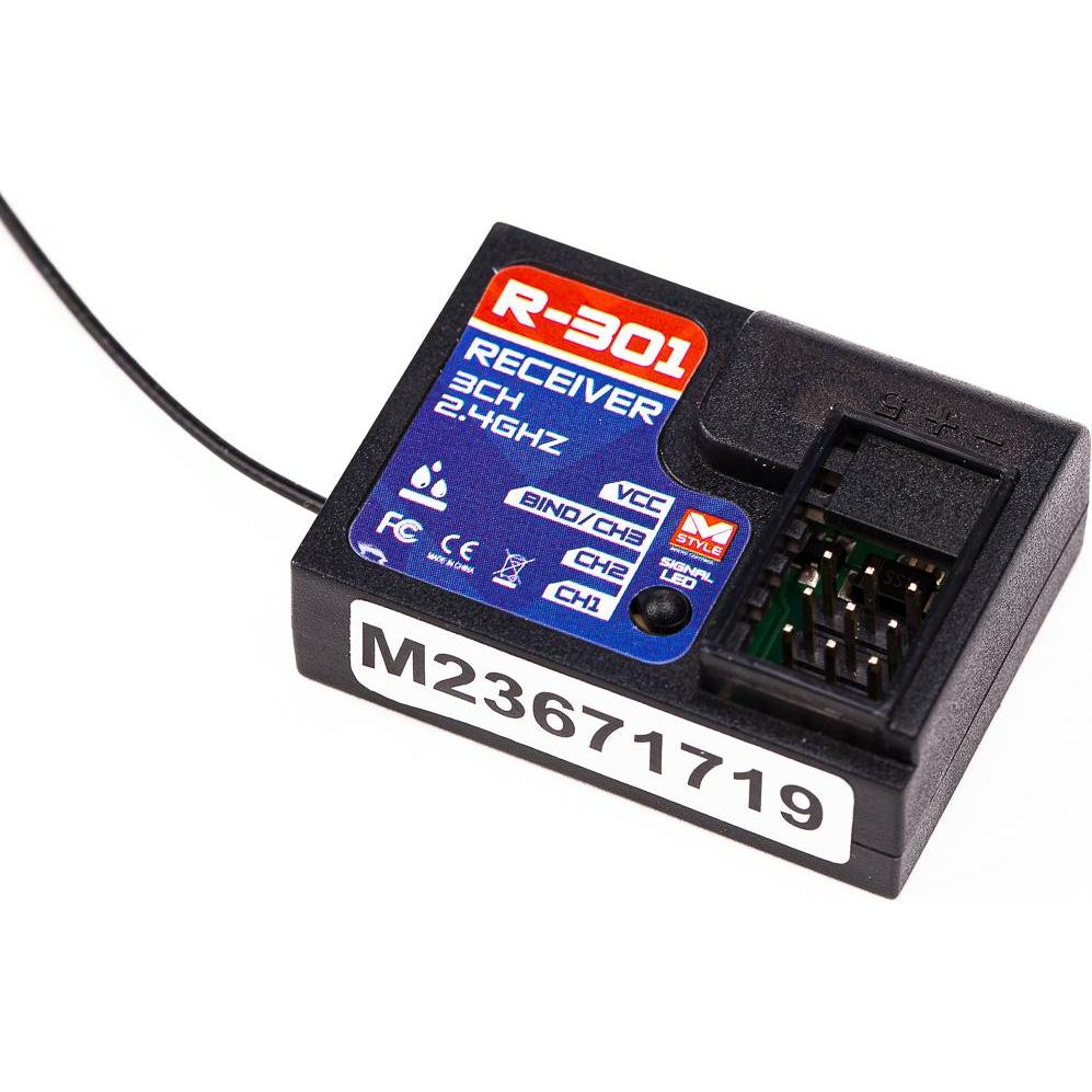 Wittmax Receiver R-301 3Ch 2.4GHZ - Waterproff