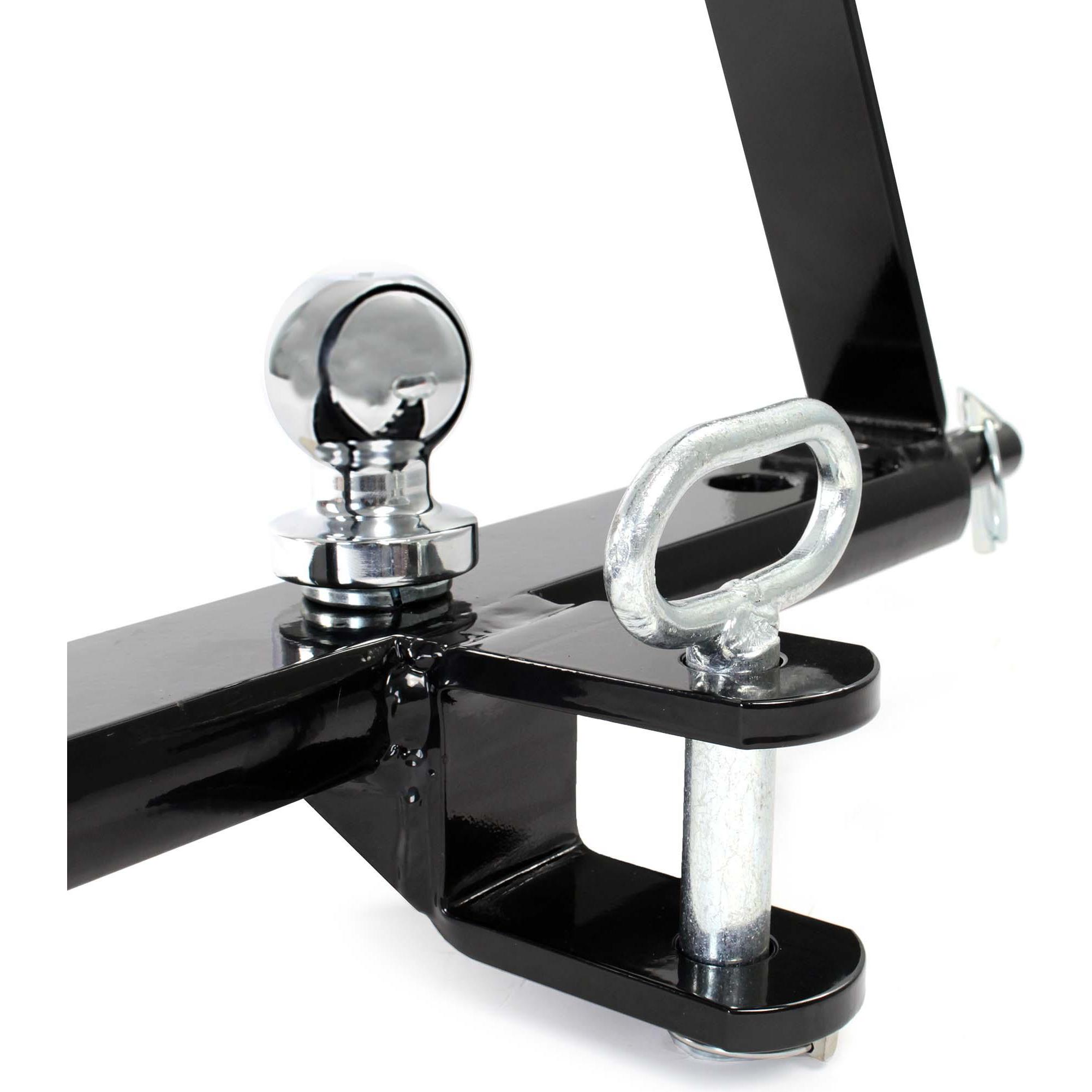 Thumbnail - Wiltec, Spanngurt + Ladungssicherung, Ackerschiene 610mm Dreipunktaufhängung Zugmaul Kugelkopf verdrehsicher