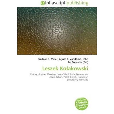 Leszek Ko akowski, Sachbücher