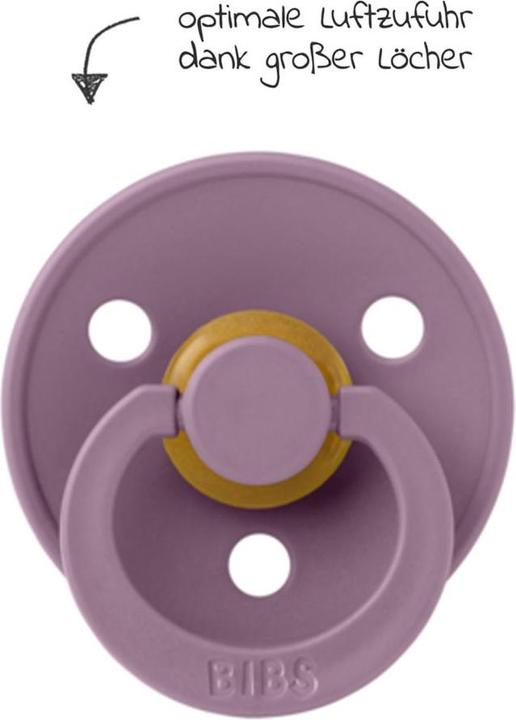 Actual product image Bibs Schnuller Schnuller - Colour 2er Pack - Violet Sky (2x, 6 - 18 Months)