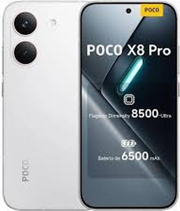 Produktbild Xiaomi Poco X8 Pro (256 GB, White, 6.59", Dual SIM, 5G)