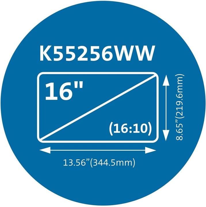 Actual product image Kensington Privacy filter MagPro Magnetic Privacy (16", 16:10)