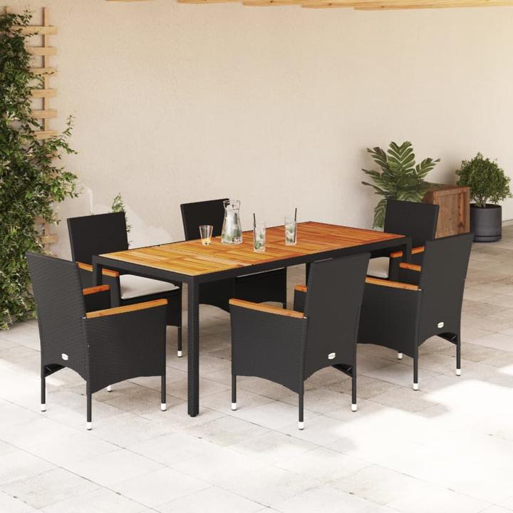 Produktbild vidaXL Garten Essgruppe (190 x 90 x 75 cm)