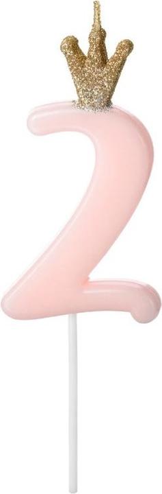 Partydeco Number candle (1 pcs.)