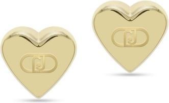 Liu Jo - Gold plated heart earrings Fashion LJ2632