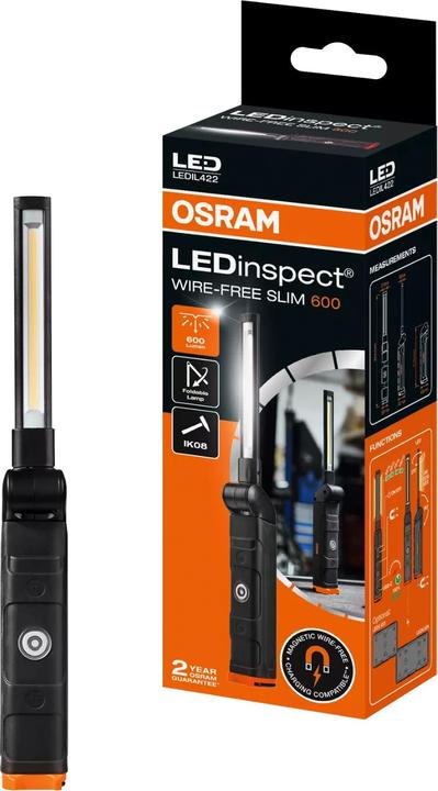 Actual product image Osram LEDinspect Wire-free Slim (600 lm)