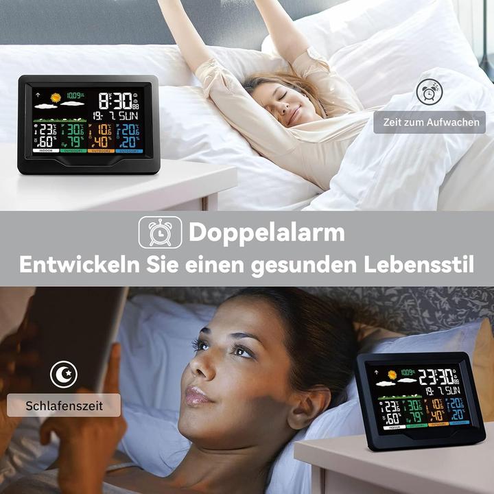 Produktbild Oule Wetterstation mit 3 Aussensensoren