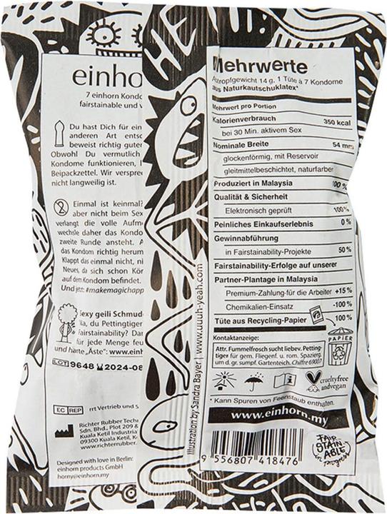 Produktbild Einhorn Condoms Rückkehr der Spermamonster (7 Stk.)