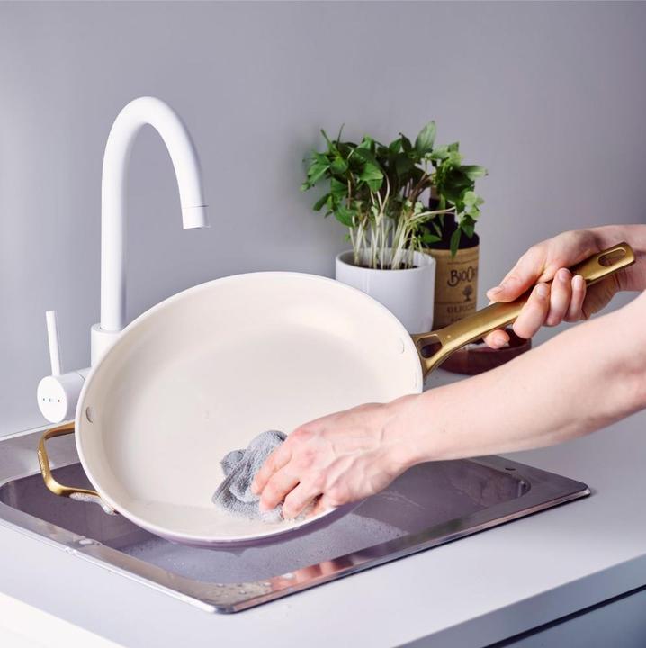 Actual product image Greenpan Padova Blush Pink 2-delige pannenset (20+26) (26 cm, Saucepan, Aluminium)