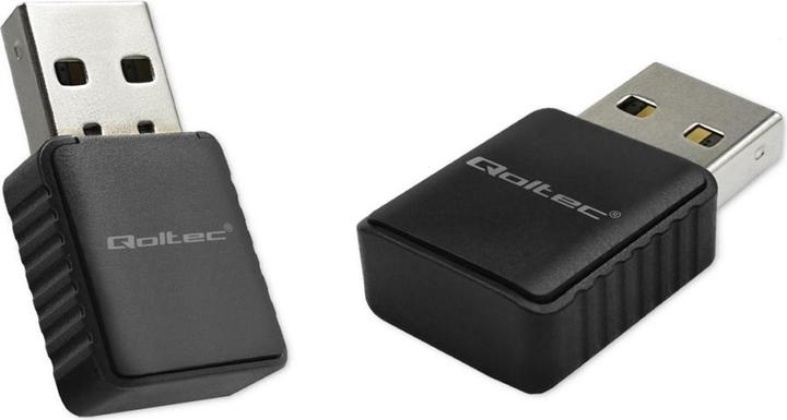 Actual product image Qoltec WiFi adapter 2x2dBi 1300Mbps, wireless (USB 3.0)