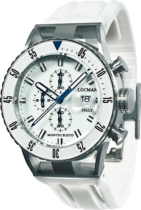 Produktbild Locman Italy Herrenuhr Montecristo Diver Chrono Ref. 0512 (Chronograph, 44 mm)
