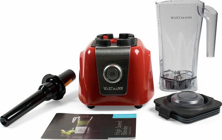 Produktbild Wartmann Blender WM-1807 High Speed - 2 Liter - Rood