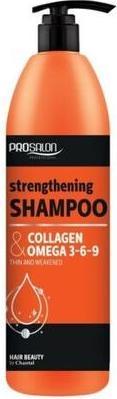 Produktbild Chantal Prosalon Collagen Strengthening Hair Shampoo mit Collagen 1000ml (1000 ml, Flüssiges Shampoo)