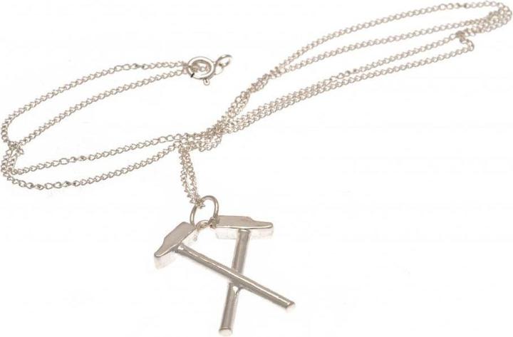 Produktbild West Ham United FC Wappen Halskette mit Anhänger Metall (100% synthetisches Material)