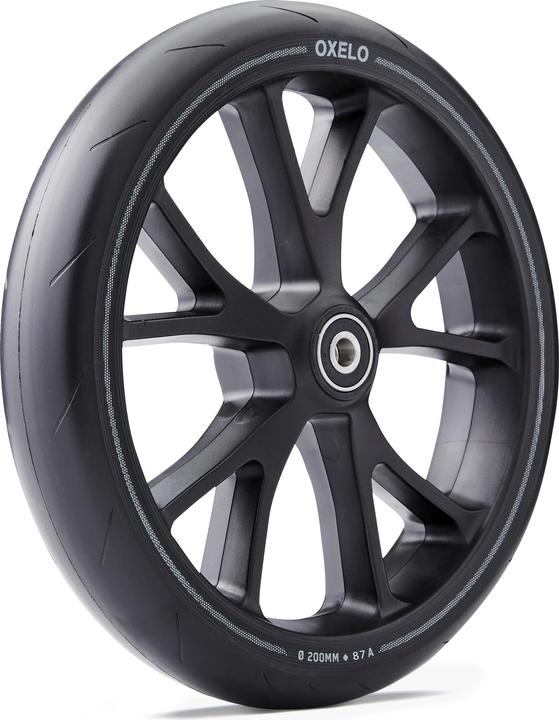 Actual product image Oxelo Adjusting wheel 200 mm polyurethane