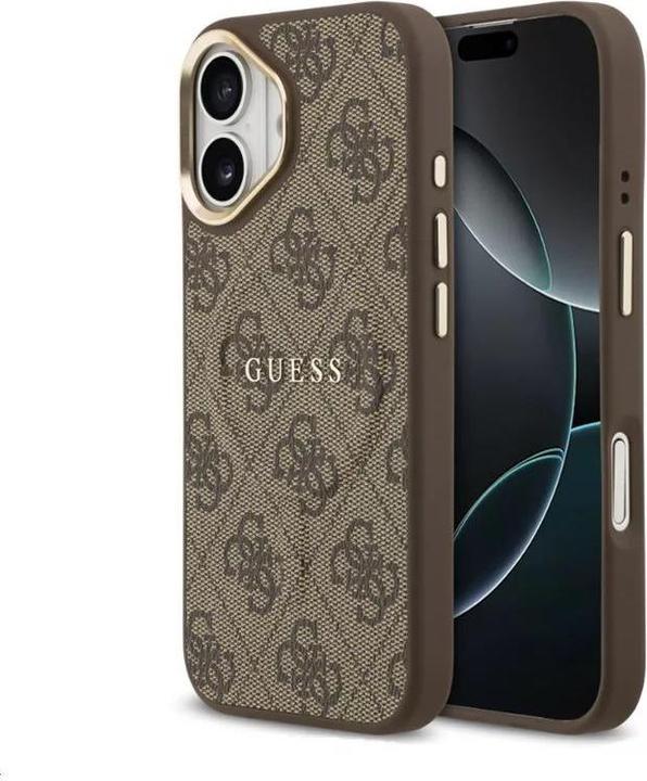 Produktbild Guess - Hardcase 4G Classic MagSafe (GUHMP17XP4MSEGCW) - iPhone 17 Pro Max - Brown (Apple iPhone 17 Pro Max)