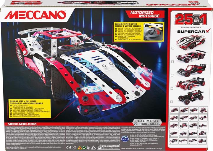 Immagine prodotto Meccano 25 Multimodell Supercar