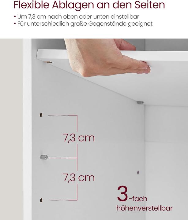 Actual product image Vasagle Benchy (78.5 x 30.5 x 48 cm)