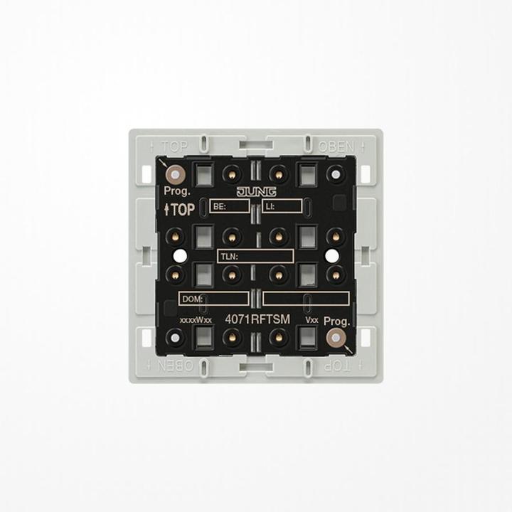 Actual product image JUNG Push-button KNX radio 1pkt incl. coupling 4071RFTSM